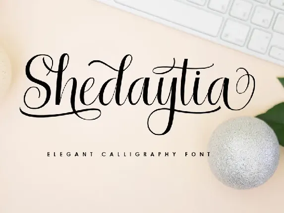 Shedaytia font