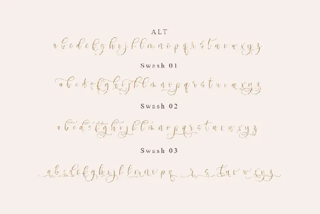 Marchgold font