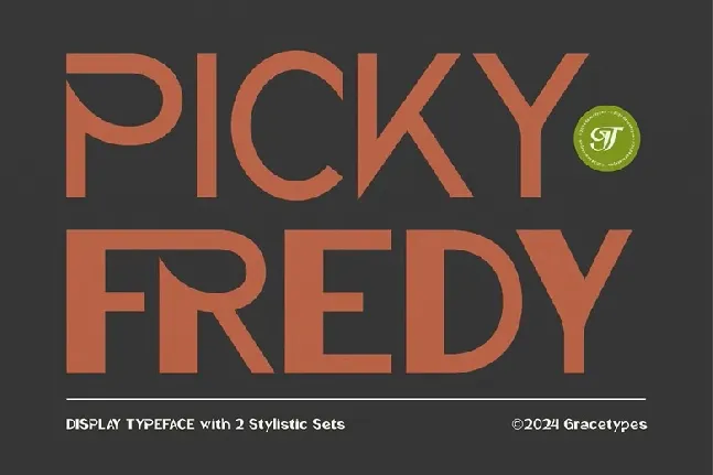 Picky Fredy font