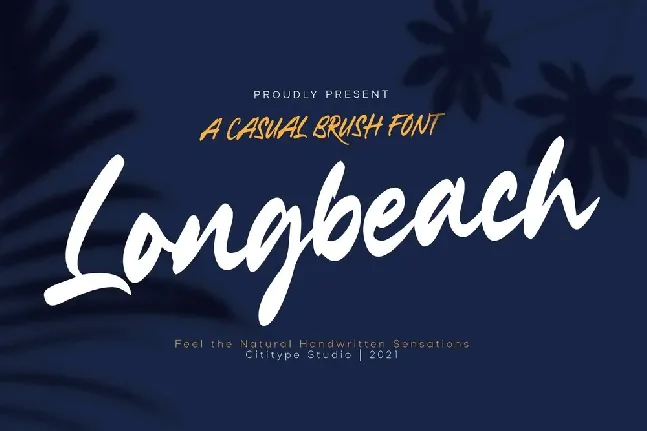 Longbeach font