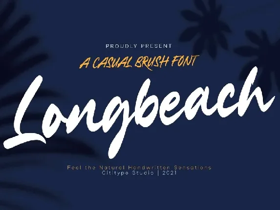 Longbeach font