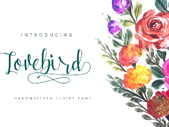 Lovebird font