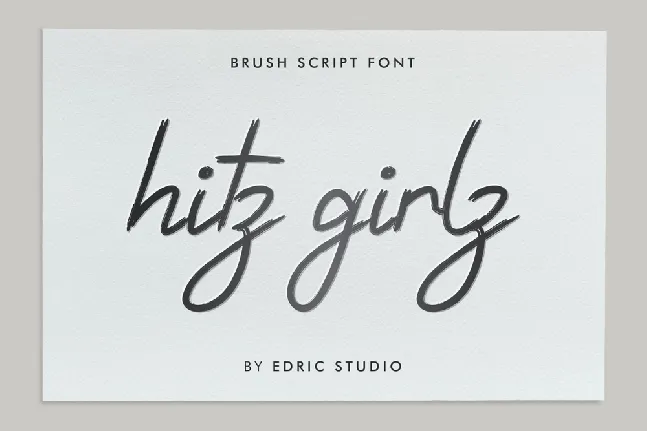 Hitz Girlz Demo font