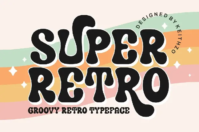 Super Retro font