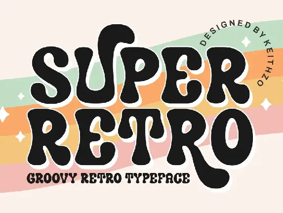 Super Retro font