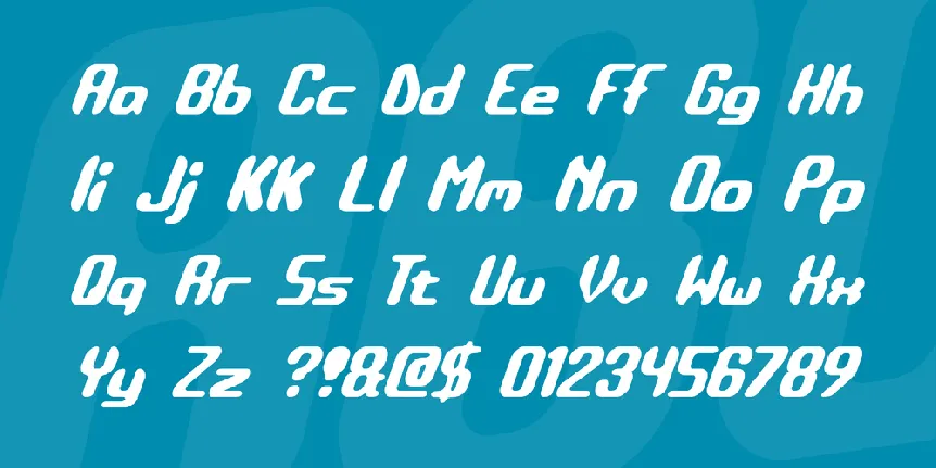 Detonate BRK font