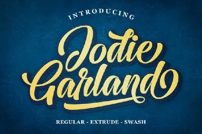 Jodie Garland Calligraphy font