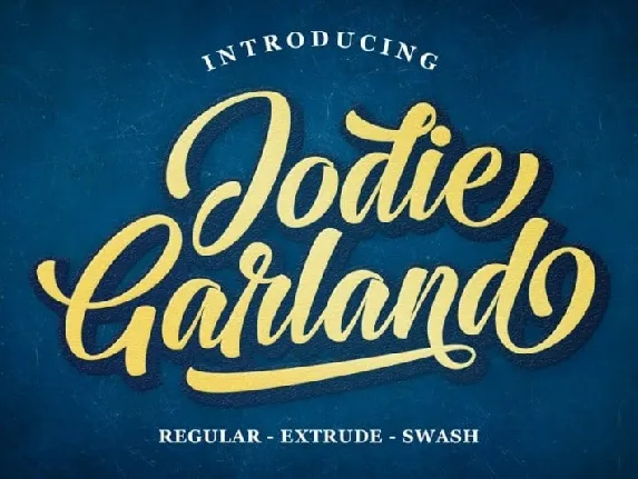 Jodie Garland Calligraphy font