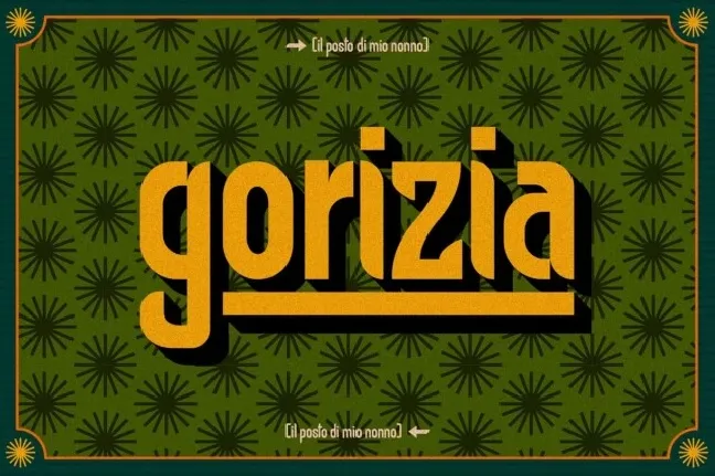 Gorizia font