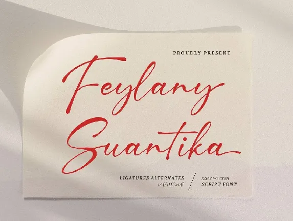 Feylany Suantika font