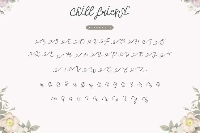 Chill Friend Demo font