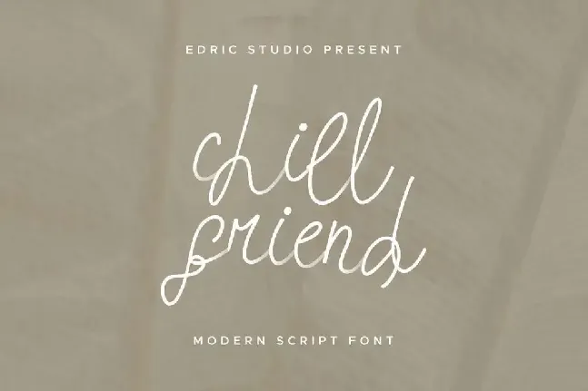 Chill Friend Demo font