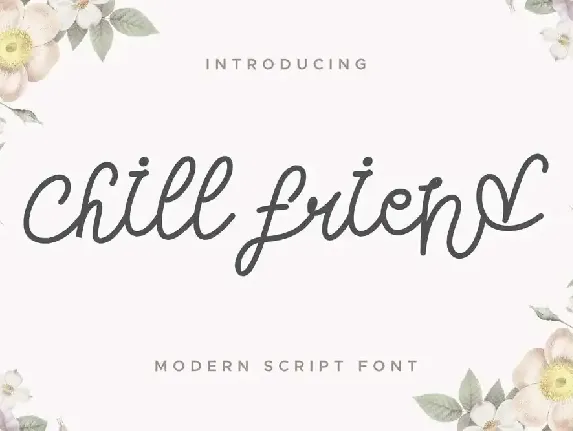 Chill Friend Demo font