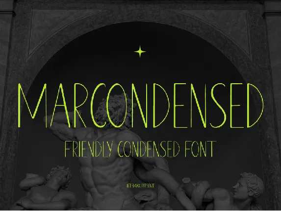 MARCONDENSED font