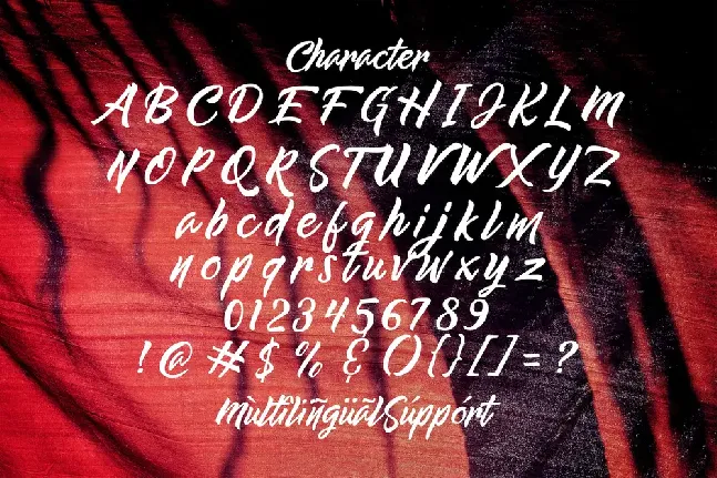 The Bugatten font