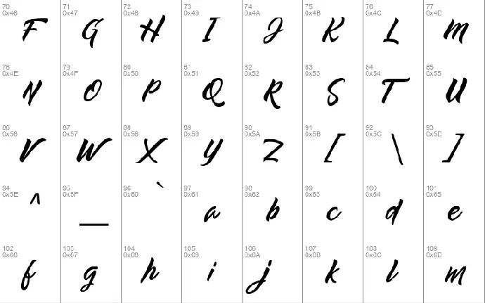 The Bugatten font