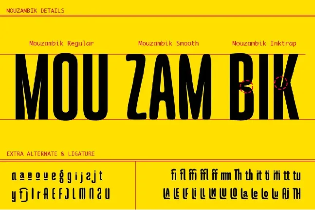 Mouzambik font