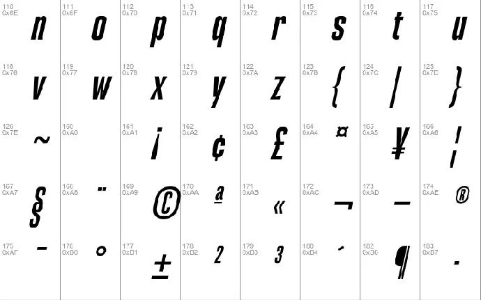 Mouzambik font