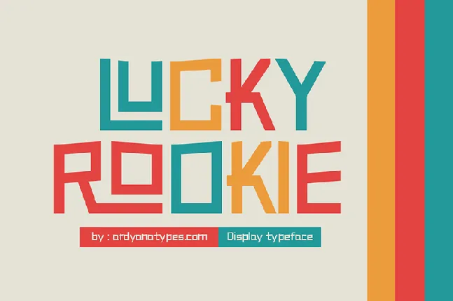 LuckyRookie font