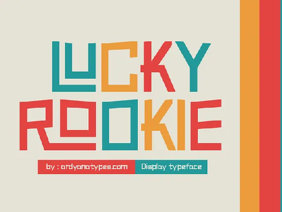 LuckyRookie font