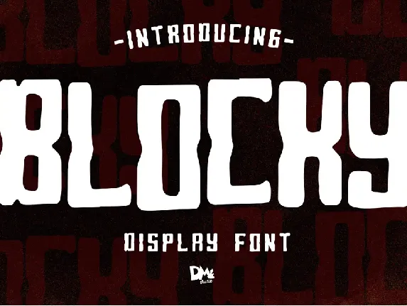 Blocky font