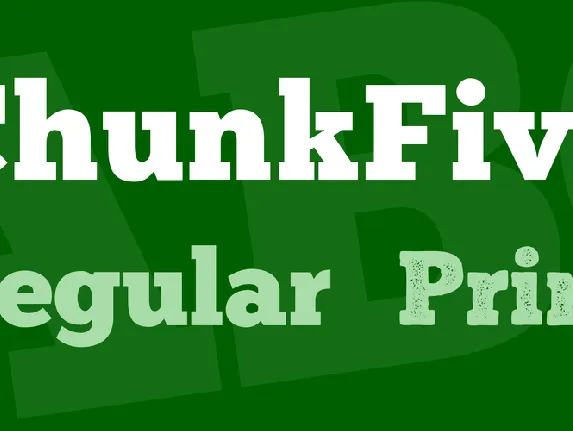 ChunkFive font