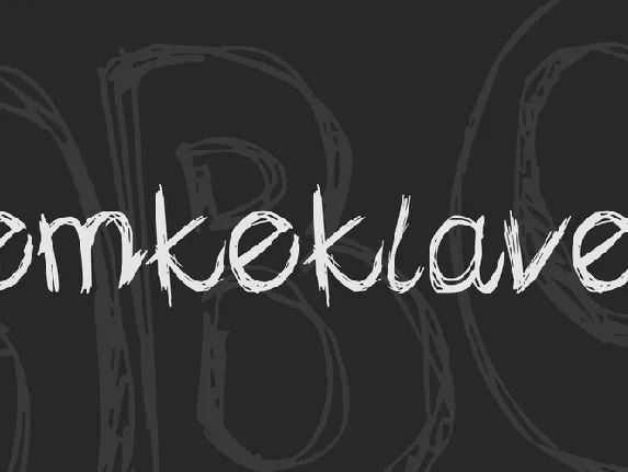 femkeklaver font