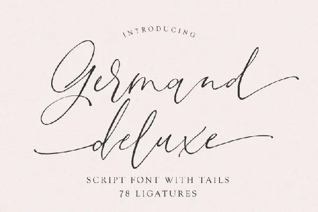 Germand Duluxe font