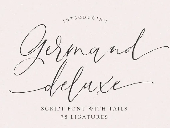 Germand Duluxe font