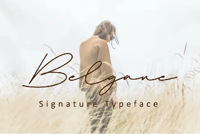 Belgane font