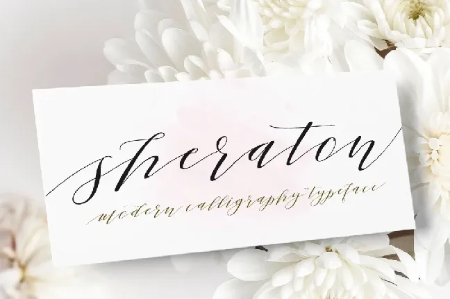 Sheraton Script font