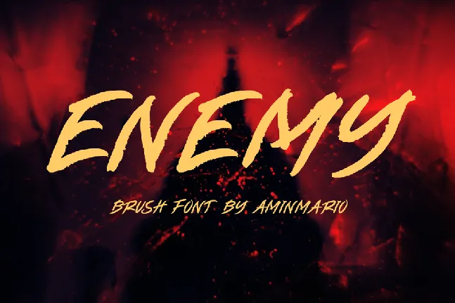 ENEMY font