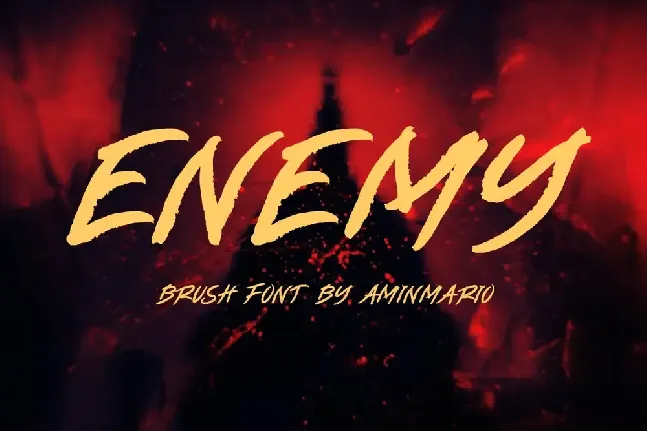 ENEMY font