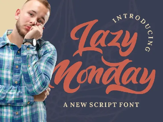 Lazy Monday font