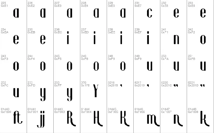 Joaqueen font