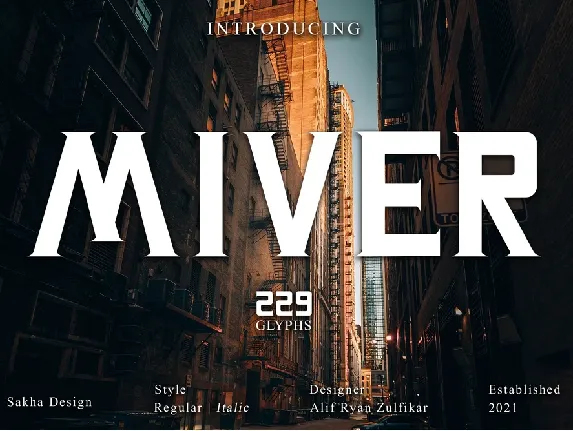 Miver font