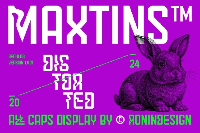 Maxtins font