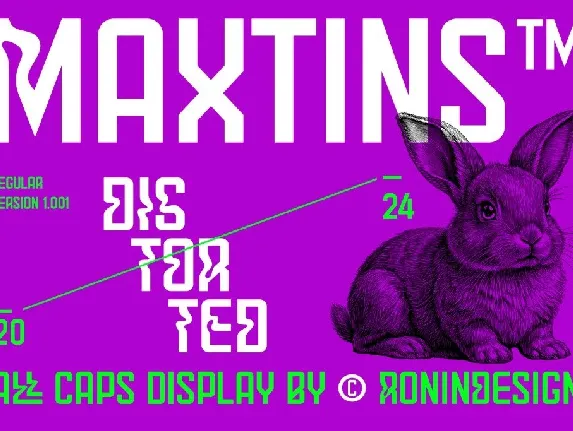 Maxtins font