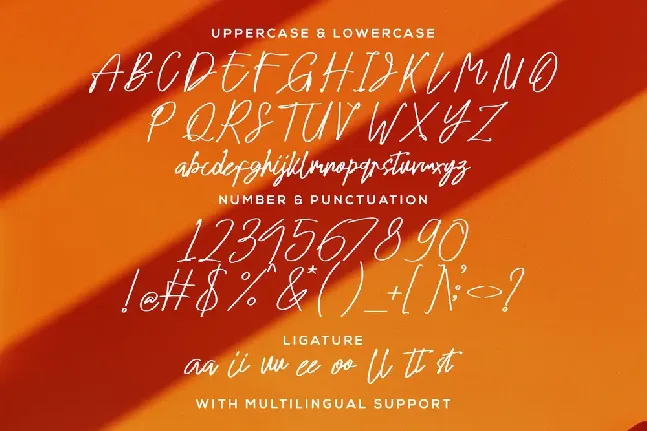 Oyange font