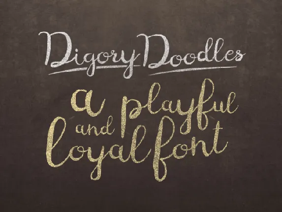 Digory Doodles font