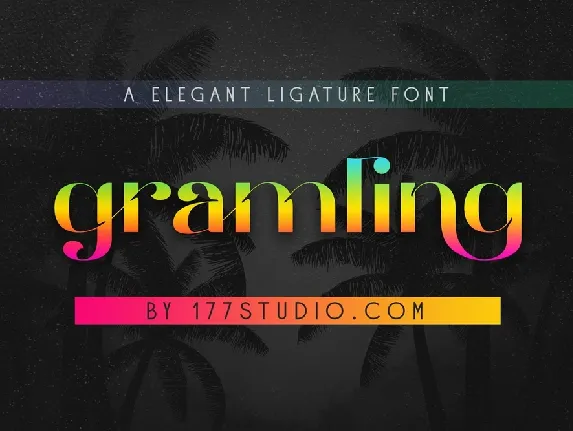 Gramling font