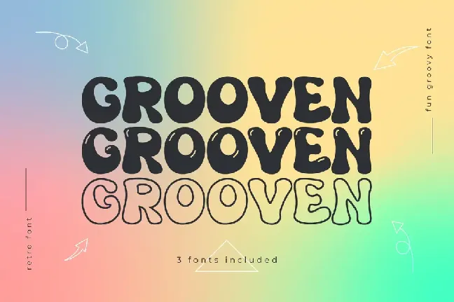 Grooven font