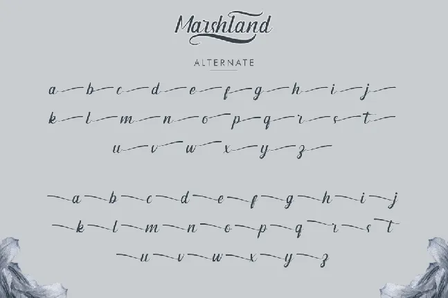 Marshland Demo font