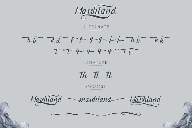 Marshland Demo font