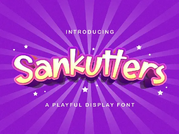 Sankutters font