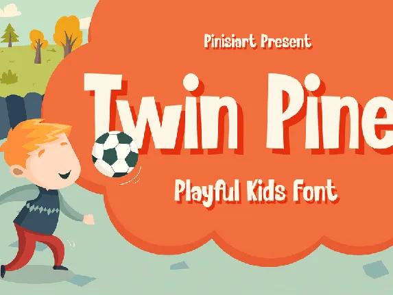 Twin-Pine font