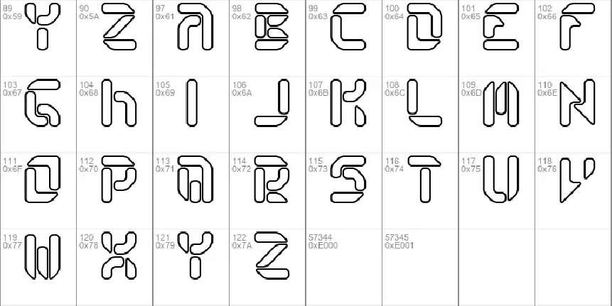 Collective BRK font