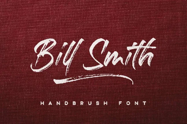 Bill Smith font