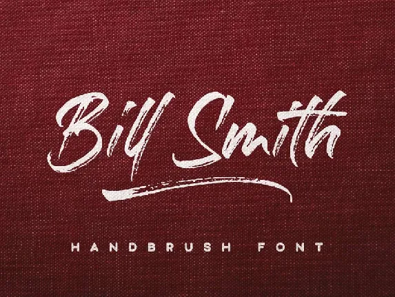 Bill Smith font