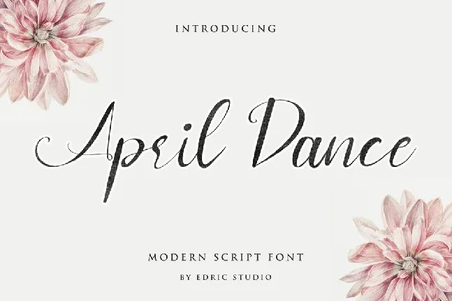 April Dance Demo font